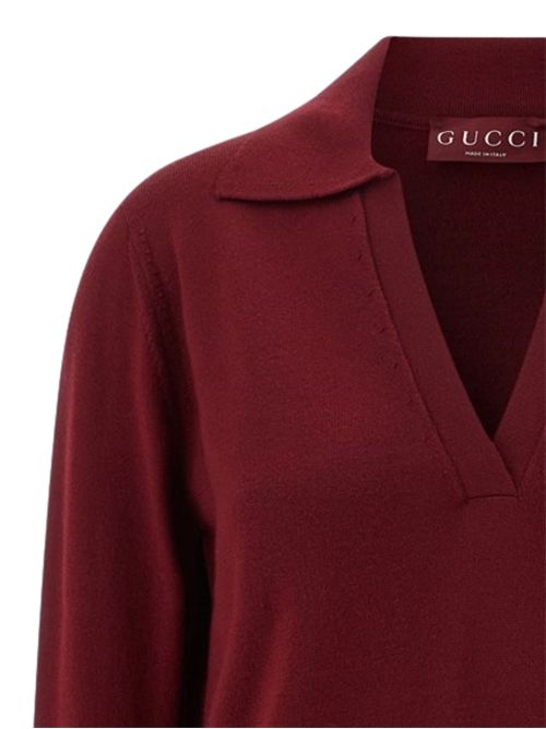 Polo in lana ultrafine GUCCI | 793883XKFA86318