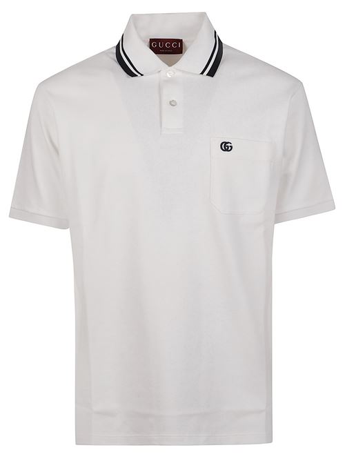 Piquet polo shirt GUCCI | 795174XJHHM9000