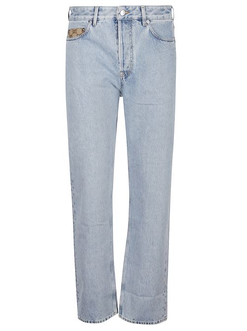 Faded jeans with GG insert GUCCI | 835219XDDCY4452