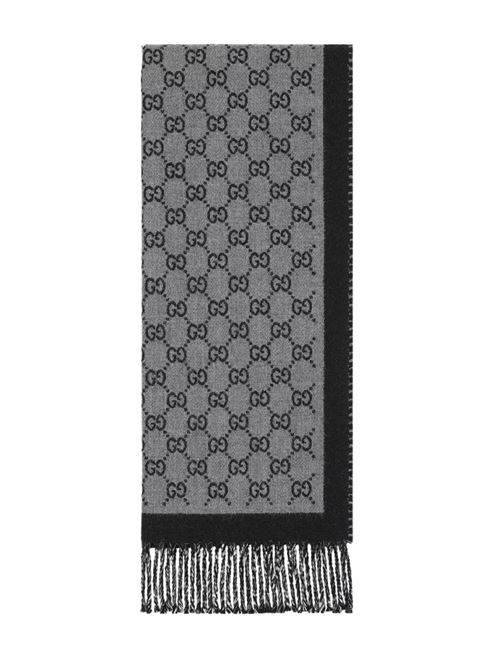 Sciarpa in lana GG jacquard GUCCI | 8355344G2001360