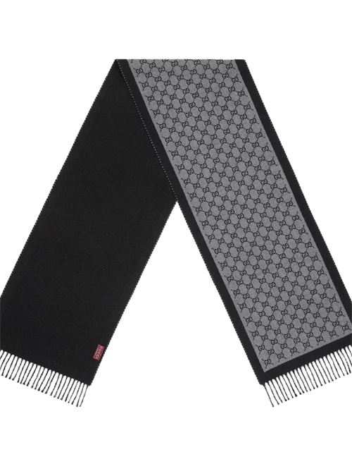 Sciarpa in lana GG jacquard GUCCI | 8355344G2001360
