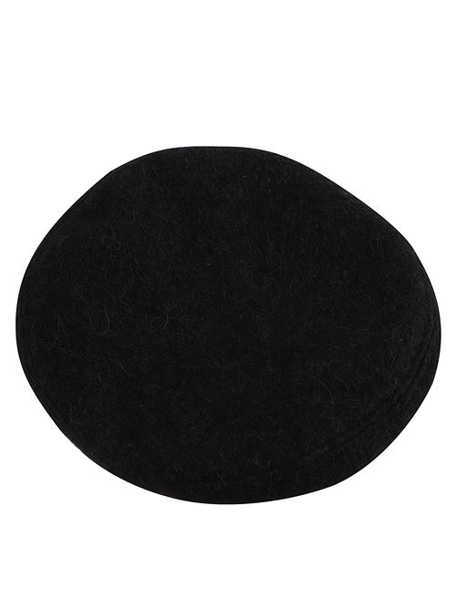 Wool and alpaca beret LEMAIRE | AC1260LF504BK999
