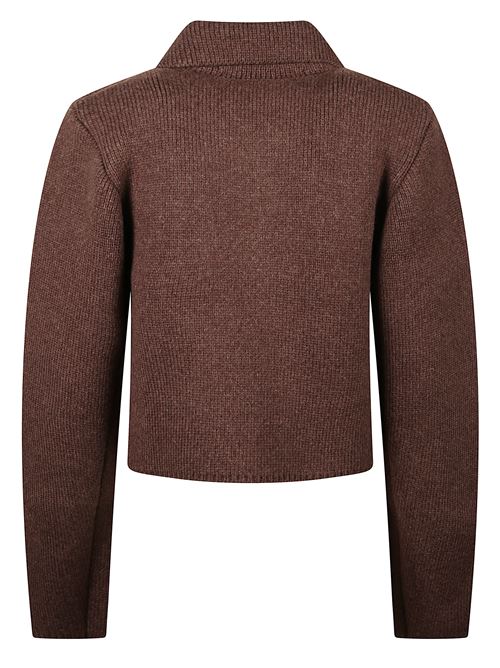 Giaccone in lana felpata double-face LEMAIRE | OW1176LK1044BR484
