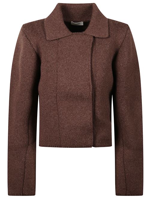 Giaccone in lana felpata double-face LEMAIRE | OW1176LK1044BR484