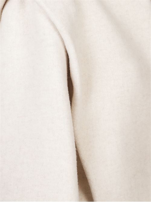 Giacca beige di MARANT realizzata in misto lana caratterizzata da spalle strutturate e chiusura a bottoni. MARANT | 25AMA0459FAB1D03I23EC