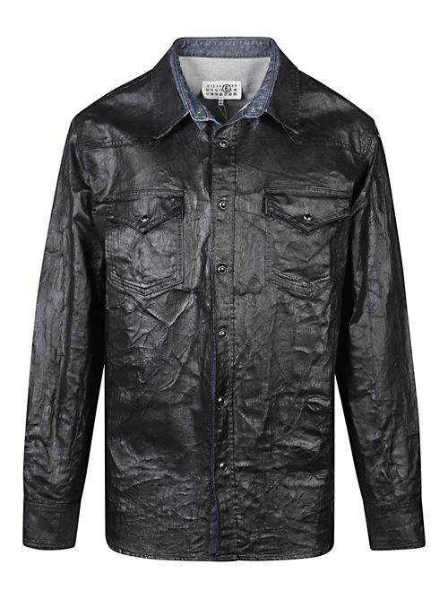 Camicia m/l in cotone MM6 | SH2DT0033M30029963
