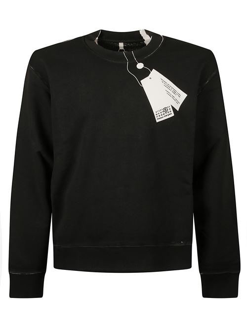Felpa trompe l'oeil MM6 | SH2GU0023M25024101