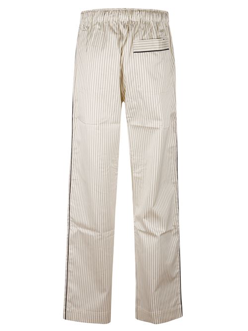 Pantaloni del pigiama a righe TEKLA | 5740014947704BROWNPINSTRIPES