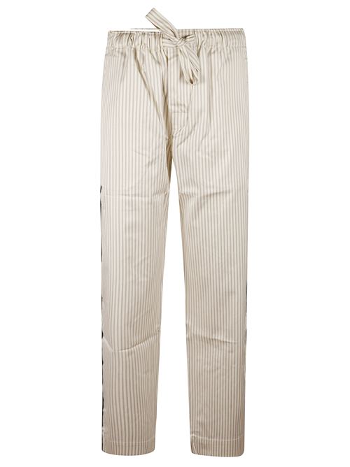 Pantaloni del pigiama a righe TEKLA | 5740014947711BROWNPINSTRIPES