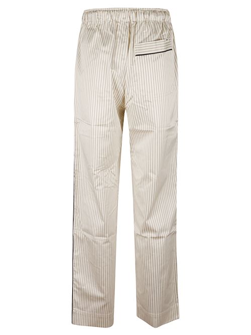 Pantaloni del pigiama a righe TEKLA | 5740014947711BROWNPINSTRIPES
