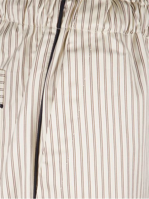 Pantaloni del pigiama a righe TEKLA | 5740014947711BROWNPINSTRIPES