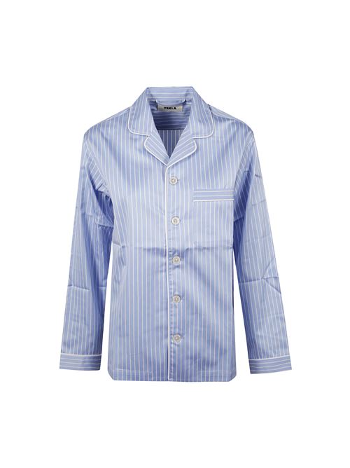 Camicia del pigiama a righe TEKLA | 57400149SHIRTPOLOSTRIPES