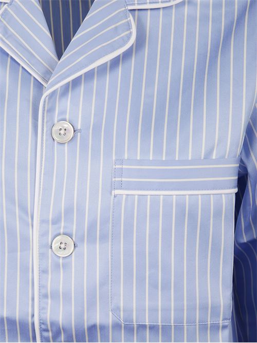 Camicia del pigiama a righe TEKLA | 57400149SHIRTPOLOSTRIPES
