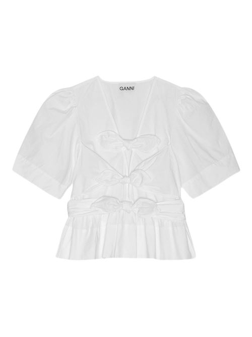 Camicia con nodi GANNI | W0309151