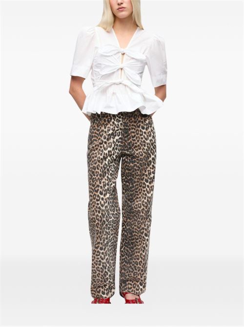 Camicia con nodi GANNI | W0309151