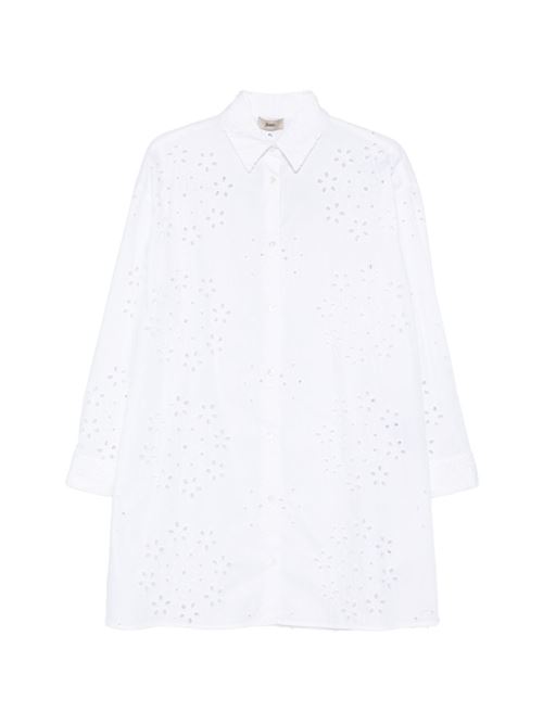 Camicia Borderie Anglaise HERNO | CM000045D13322RIC1000