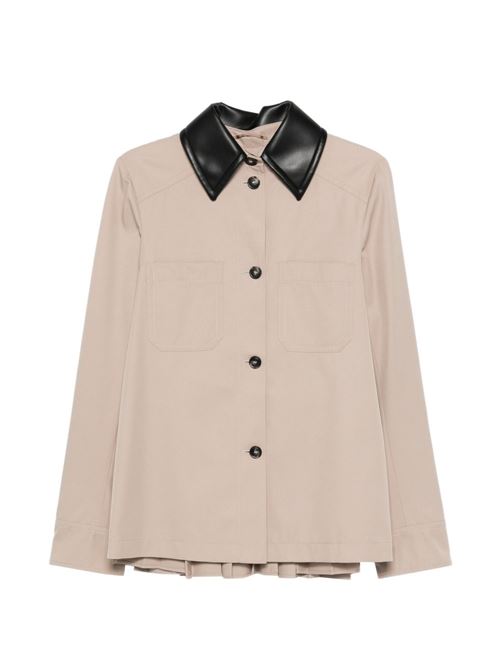 Giacca con colletto in pellle SPORTMAX | 2612021041600SPXSUPERBO001