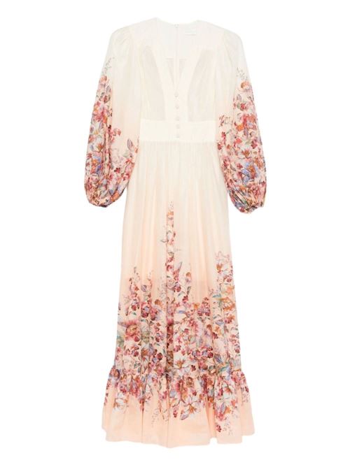 Abito lungo a fiori ZIMMERMANN | 6875DRS261IVF