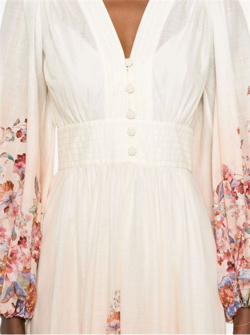 Abito lungo a fiori ZIMMERMANN | 6875DRS261IVF