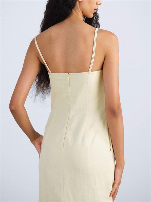 Abito in lana AURALEE | A26SD07WOLIMEBEIGE