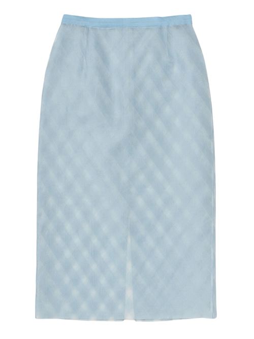 Gonna in seta AURALEE | A26SS02SOLIGHTBLUE