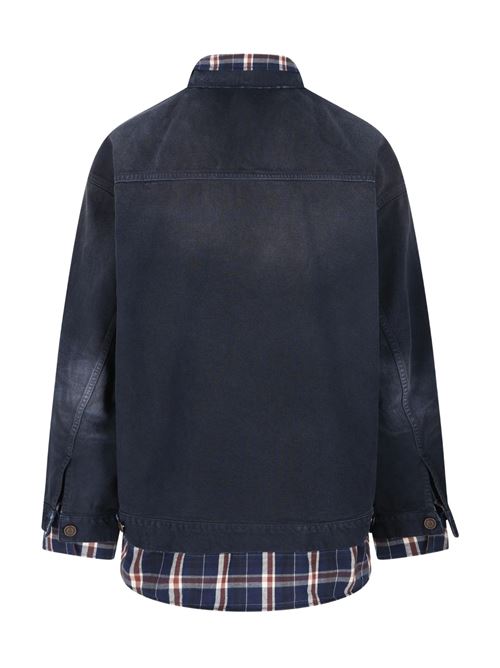 Giacca-Camicia Patched BALENCIAGA | 857174TTW648074