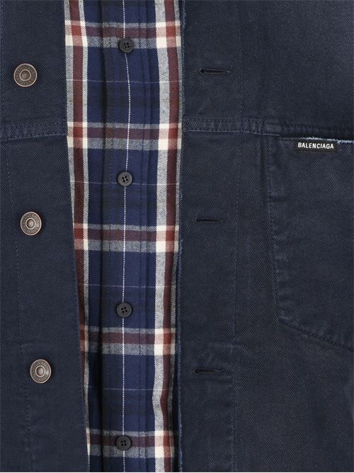 Giacca-Camicia Patched BALENCIAGA | 857174TTW648074