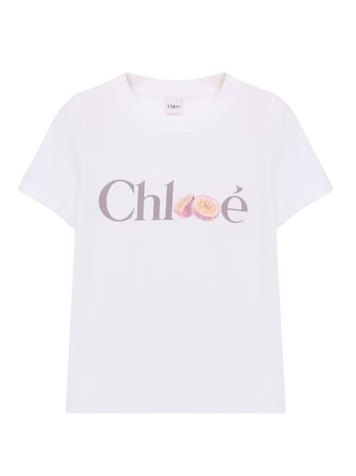 T-shirt con logo CHLOE' | CH26SJH08197101