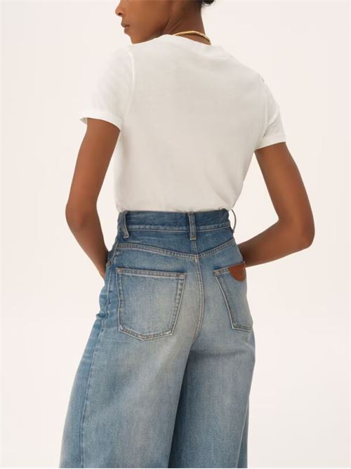 T-shirt con logo CHLOE' | CH26SJH08197101