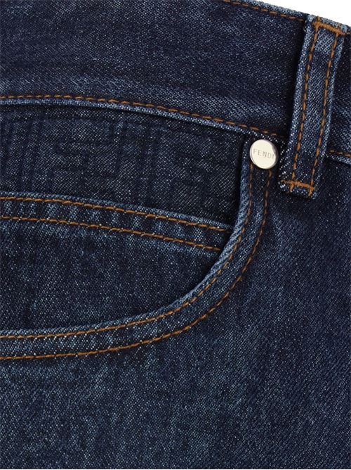 Shorts in denim FENDI | FLP861AW82F1UKI