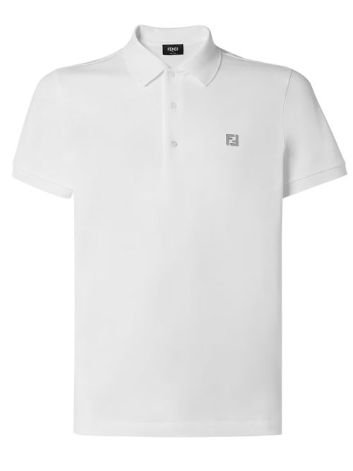 Polo con logo FENDI | FY0985AUA5F0QA0