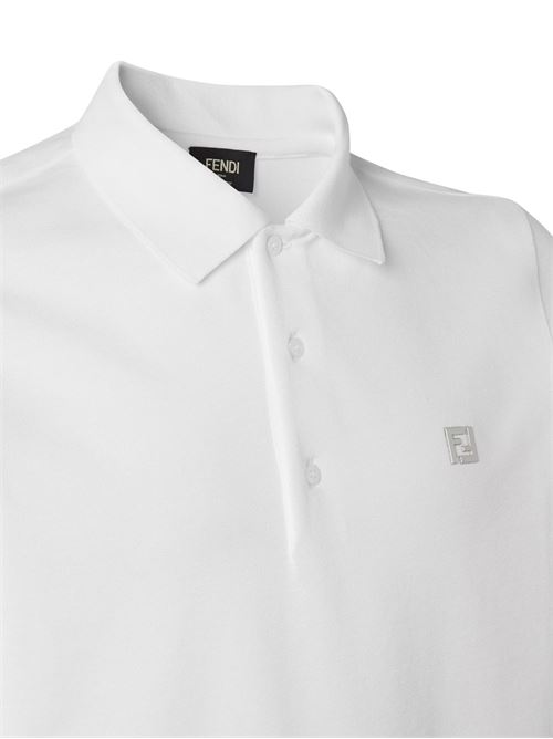 Polo con logo FENDI | FY0985AUA5F0QA0