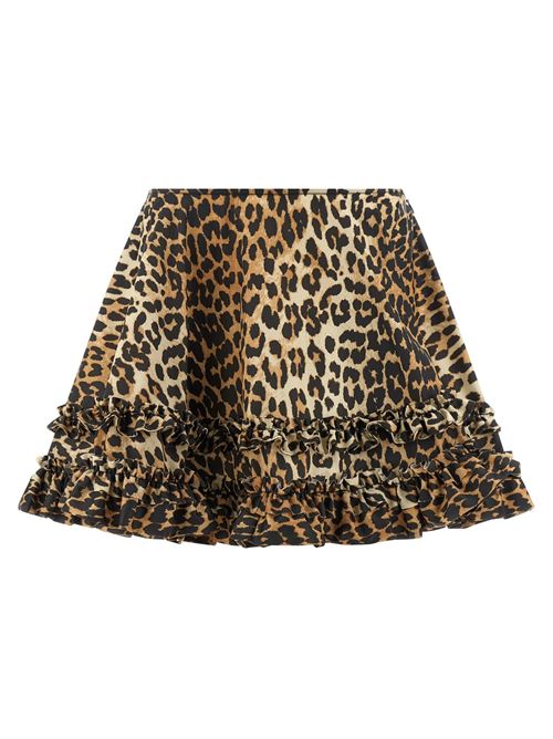 Gonna Leopard Duchesse GANNI | A1090087859