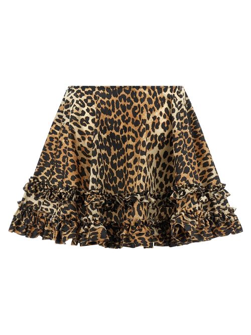 Gonna Leopard Duchesse GANNI | A1090087859