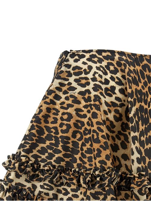 Gonna Leopard Duchesse GANNI | A1090087859