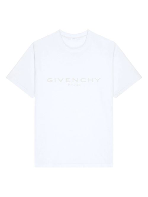 T-shirt con logo GIVENCHY | BM71NK3YSF100