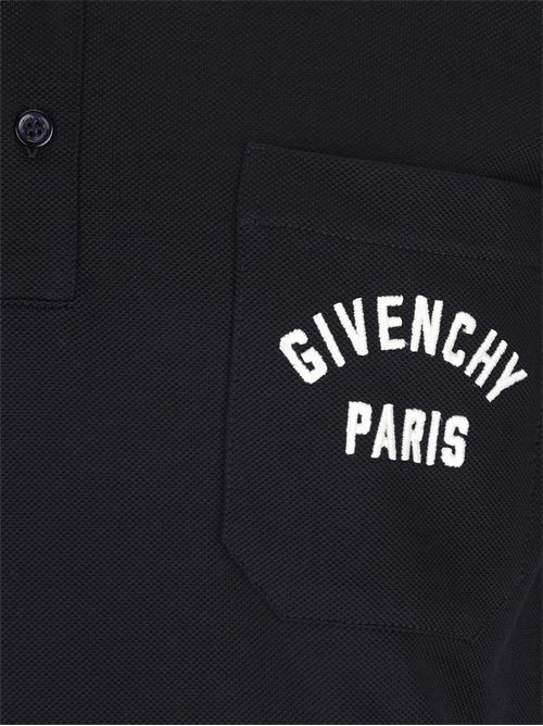 Polo m/c con logo GIVENCHY | BML00T3YSD499