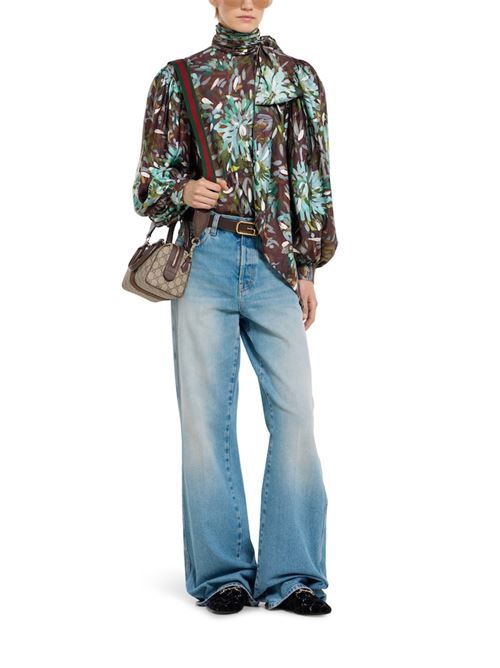 Pantalone Flare effetto sfumato GUCCI | 852212XDDDA4011