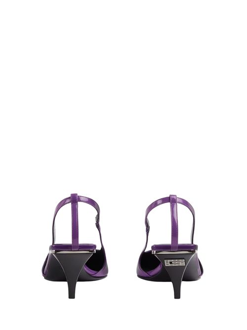 Décolleté slingback con logo GUCCI | 857797CLG305235