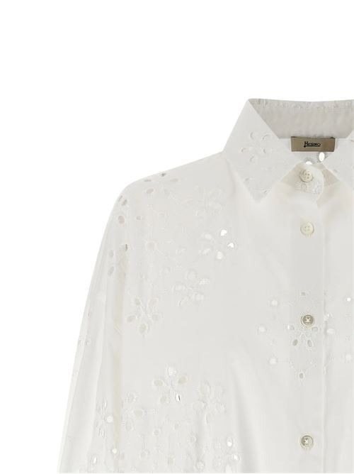 Camicia Borderie Anglaise HERNO | CM000045D13322RIC1000