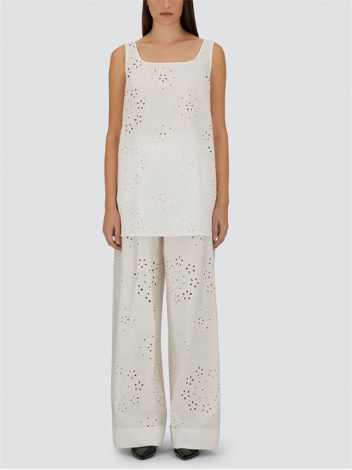 Pantalone Broderie Anglaise HERNO | PT000221D13322RIC1000