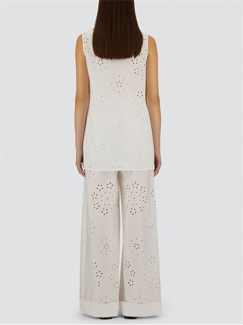 Pantalone Broderie Anglaise HERNO | PT000221D13322RIC1000