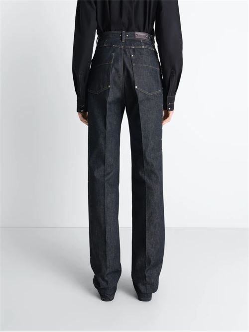 Pantalone con borchie LEMAIRE | PA1303LD1061BK965