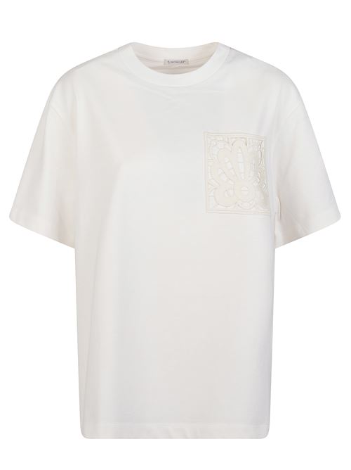T-shirt in cotone MONCLER | L10938C0004489B8U034