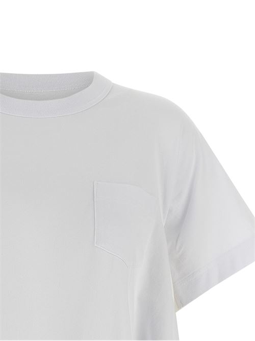 T-shirt in denim leggero SACAI | 2608349101