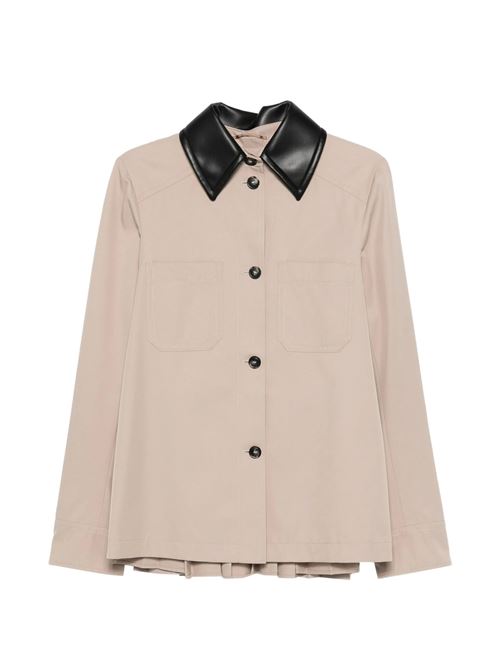 Giacca con colletto in pellle SPORTMAX | 2612021041600SPXSUPERBO001