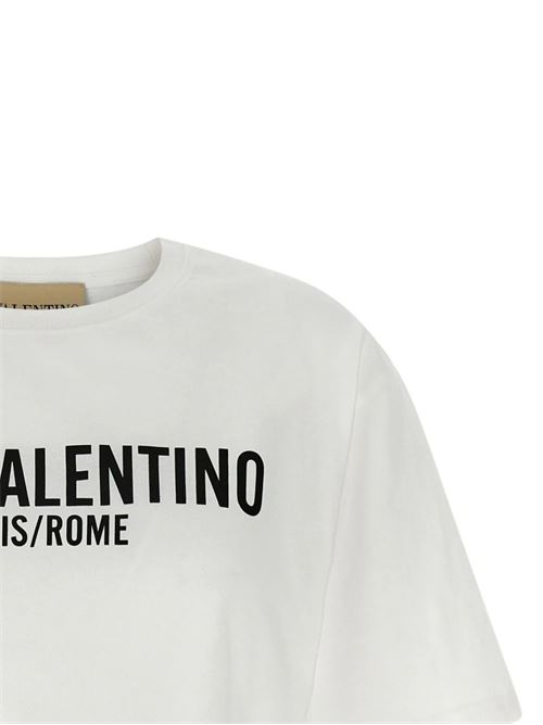 T-shirt Crop Chez Valentino VALENTINO | BMG25QA4S0AN