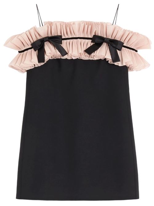 Miniabito in crepe couture VALENTINO | BVAHQ01CF45B
