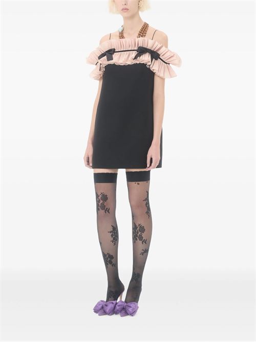 Miniabito in crepe couture VALENTINO | BVAHQ01CF45B