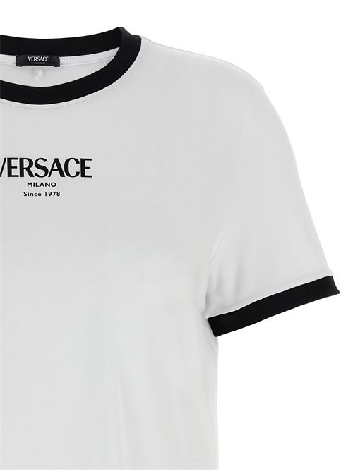 T-shirt con logo VERSACE | 10226561A166852W020